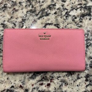 Kate Spade Pink Wallet Authentic